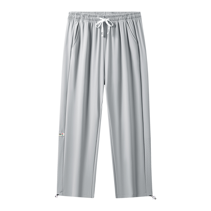 0106冰丝长裤 80锦纶20氨纶 黑/深灰/浅灰 L-5XL