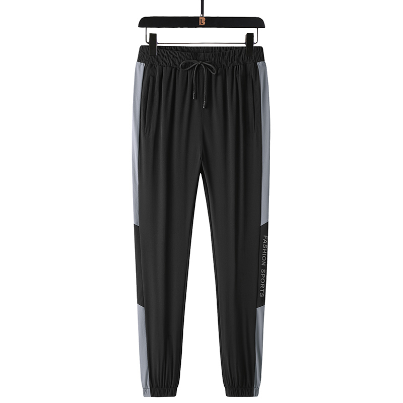 2680尼龙束口长裤 70D尼龙四面弹 黑 L-6XL