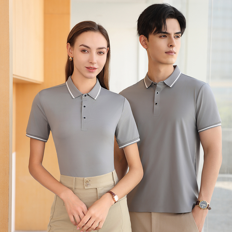 99888螺纹POLO衫 84锦纶16氨纶 彩蓝/白/黑等8色 S-4XL